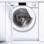 Candy | CBD 485D1E/1-S | Washing Machine with Dryer | Energy efficiency class D | Front loading | Washing capacity 8 kg | 1400 R - 5